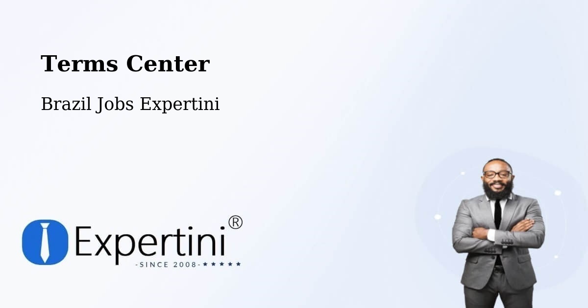 Terms of Service – Itaboraí - Brazil Jobs Expertini